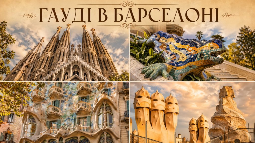 Гауді в Барселоні: всі 8 шедеврів архітектора з картою і цінами Гауді в Барселоні