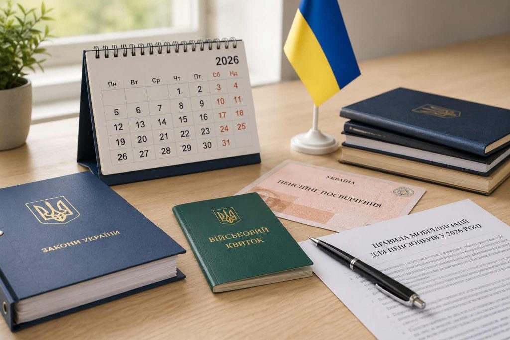 Мобілізація після 60 років: чи можуть забрати пенсіонера до війська у 2026 році