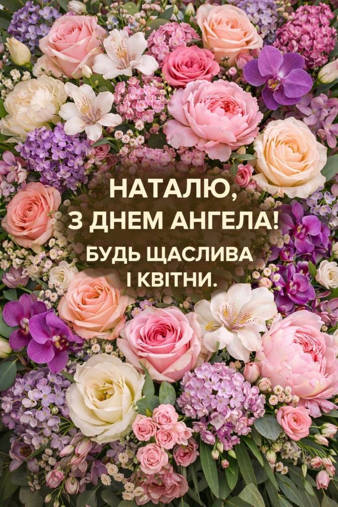 День ангела Наталії 2026 в Україні: коли святкувати та як красиво привітати іменинницю