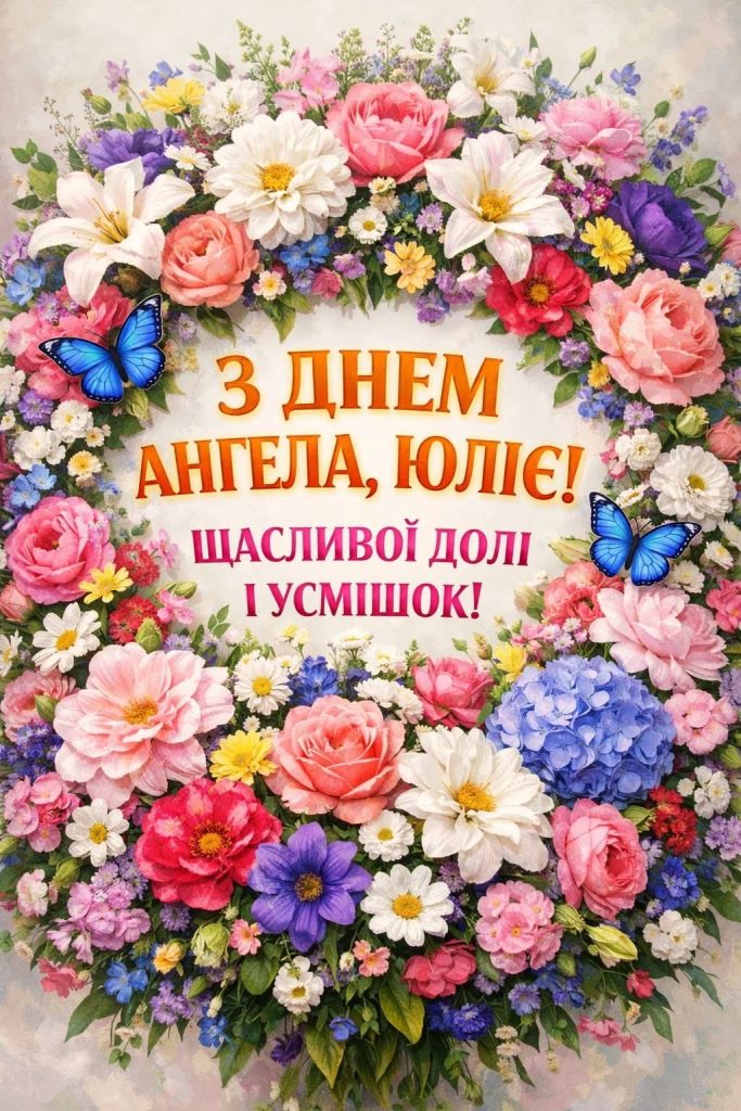 День ангела Юлії 2026: коли святкувати та як привітати іменинницю