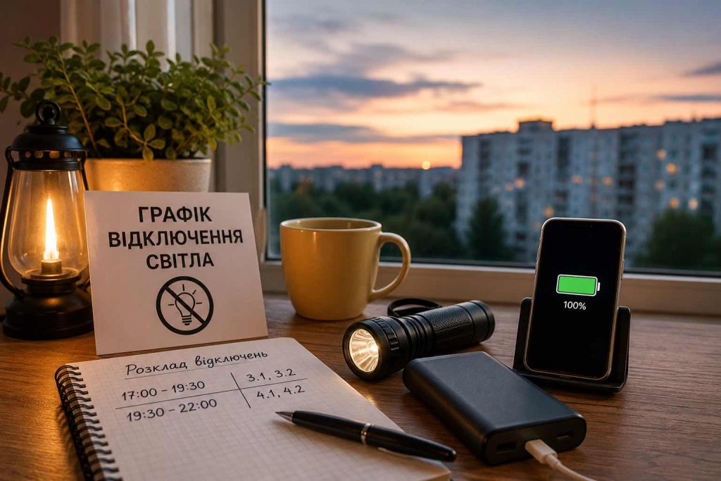 Відключення світла на Рівненщині 1 липня: розклад за чергами