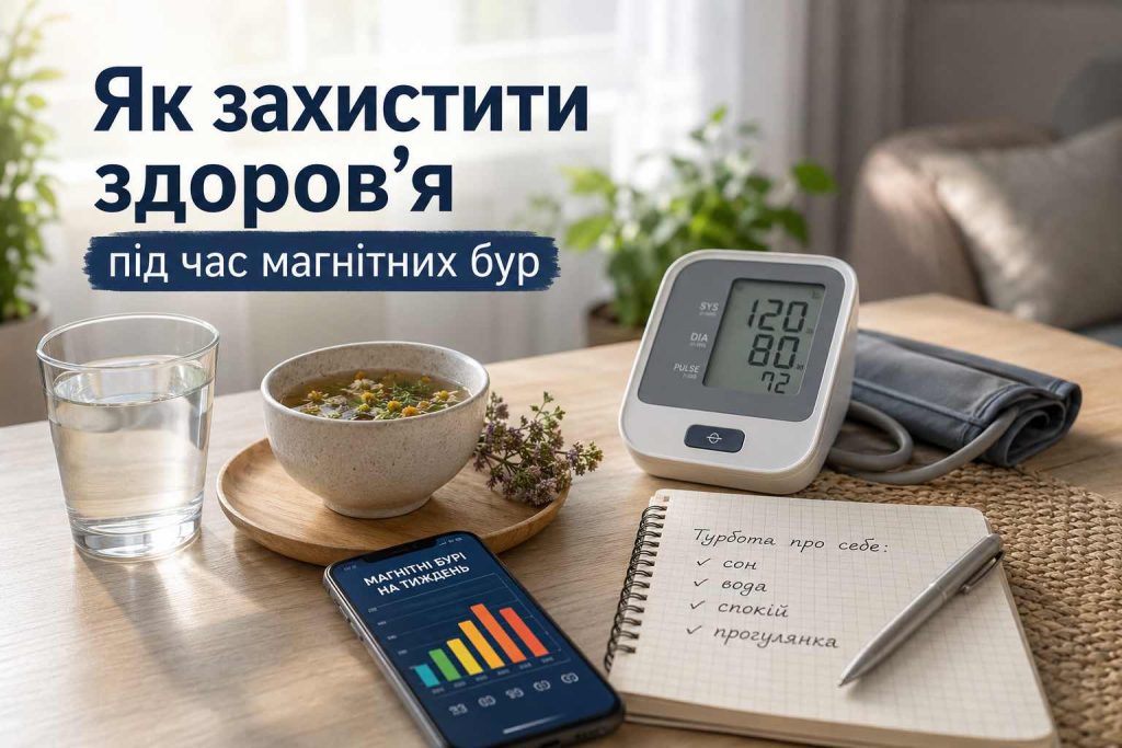 Магнітні бурі 3–4 липня накриють Землю: погодинний прогноз Kp і поради для здоров’я