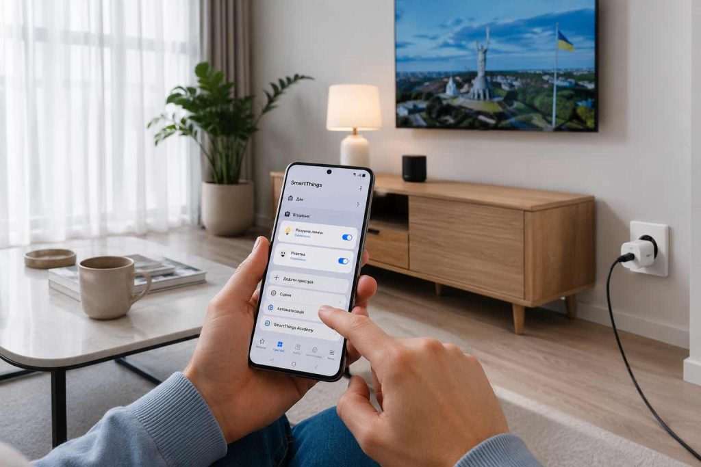 Розумний дім без зайвої складності: як підключити SmartThings у квартирі чи будинку та скільки це коштує в Україні