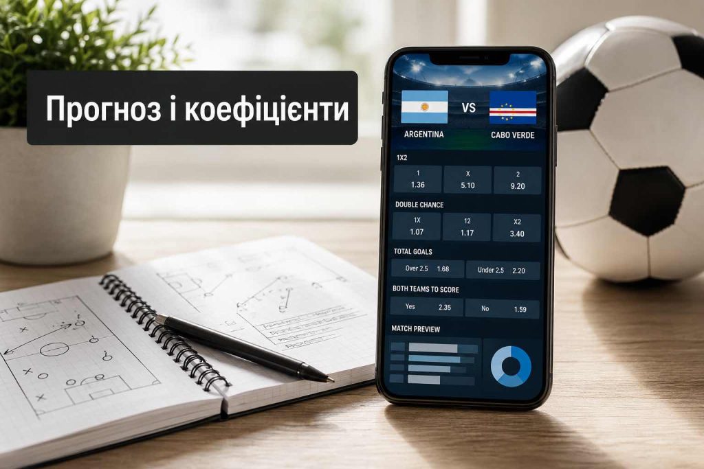 ЧС-2026: Аргентина зіграє з Кабо-Верде в 1/16 фіналу — де дивитися онлайн