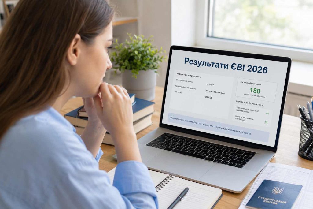 Коли будуть результати ЄВІ 2026: дати, кабінет вступника і хто матиме ще один шанс у вересні