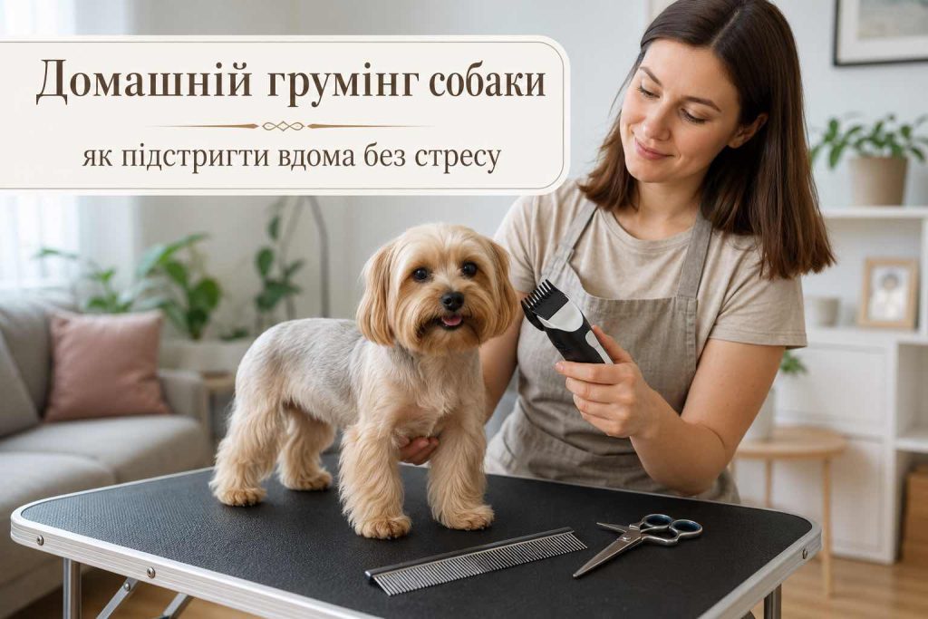 Домашній грумінг собаки: як самостійно підстригти улюбленця вдома без стресу