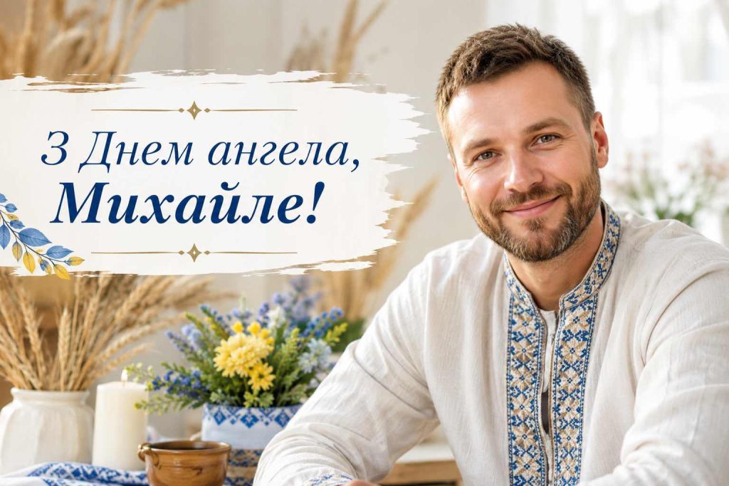День ангела Михайла 2026 в Україні: коли вітати, красиві привітання, СМС і картинки