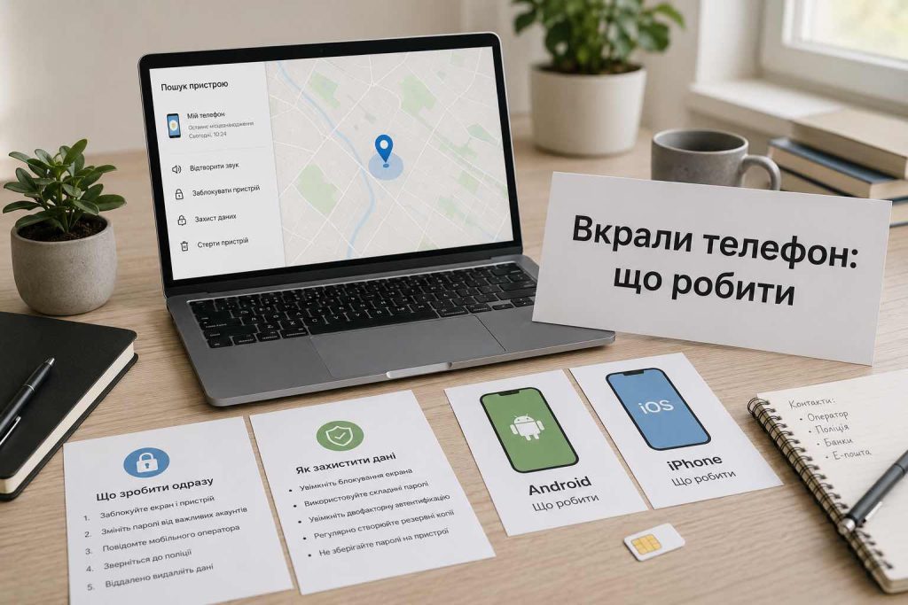 Як знайти телефон, якщо його вкрали: повна інструкція для Android та iPhone