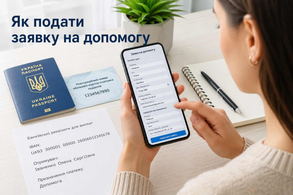 Як українцям отримати гуманітарну допомогу у 2026 році: організації, заявки та контакти