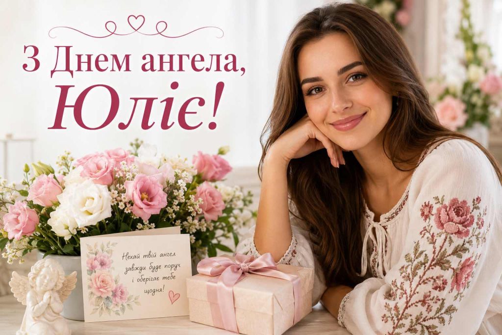 День ангела Юлії 2026: коли святкувати та як привітати іменинницю