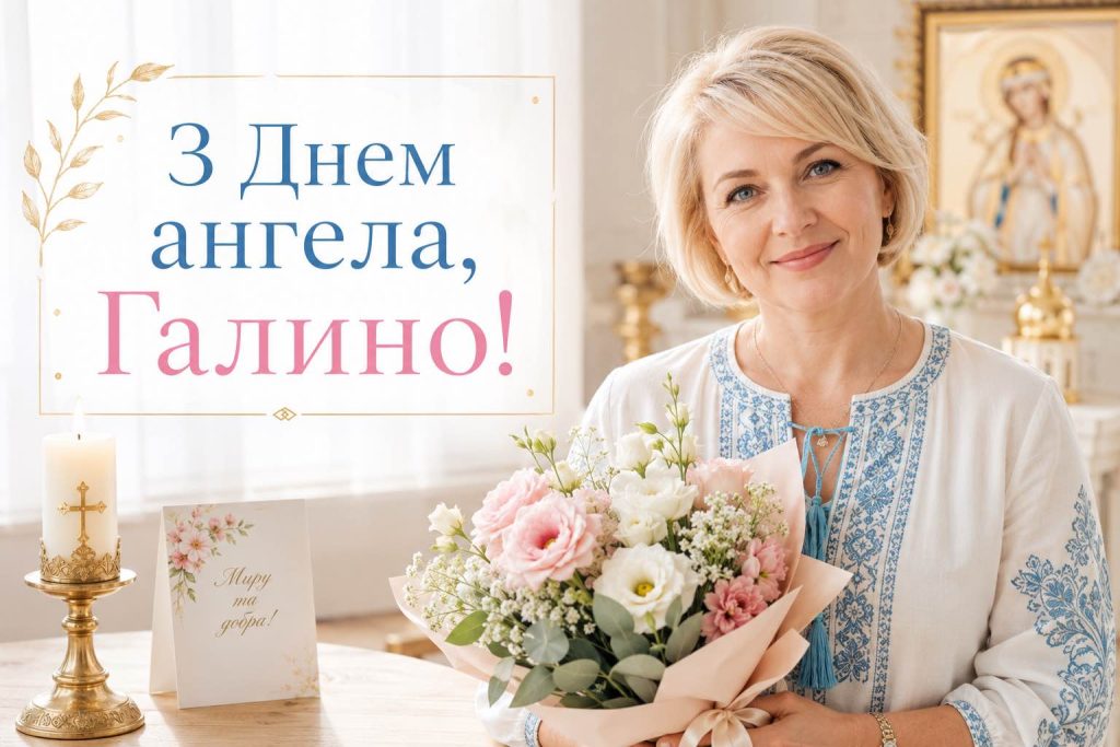 День ангела Галини 2026: коли святкувати за новим календарем та що побажати іменинниці