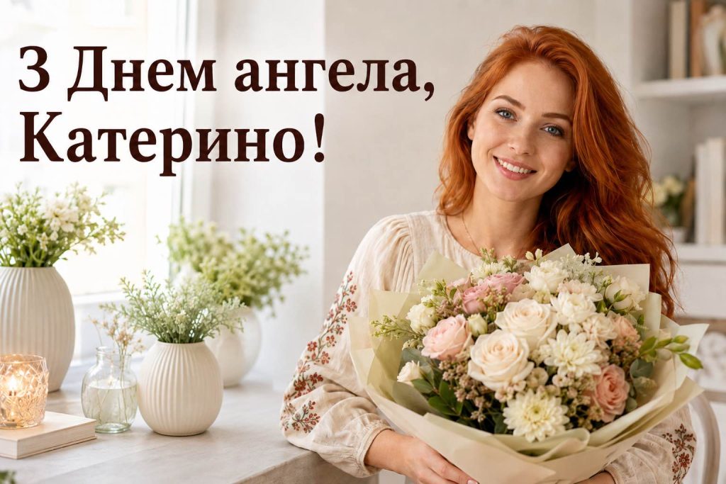 День ангела Катерини 2026: коли святкувати за новим календарем і як гарно привітати