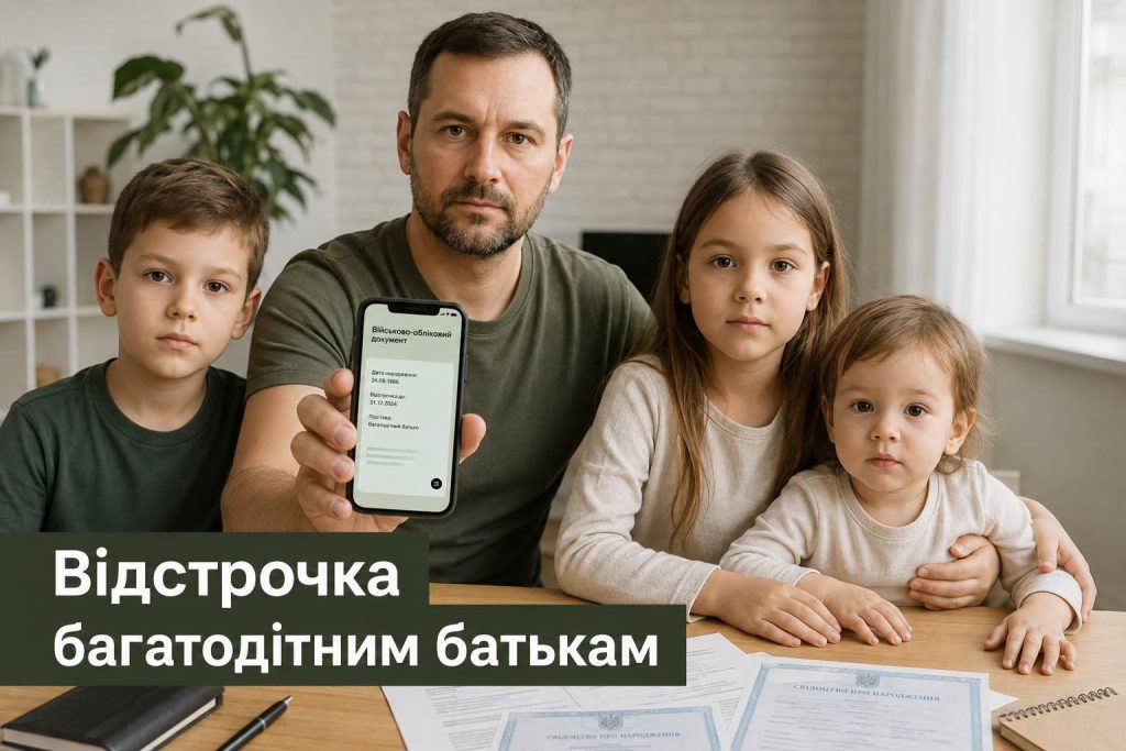 Скасування відстрочки багатодітним батькам: що пропонує нова петиція та чи реально змінити закон у 2026 році