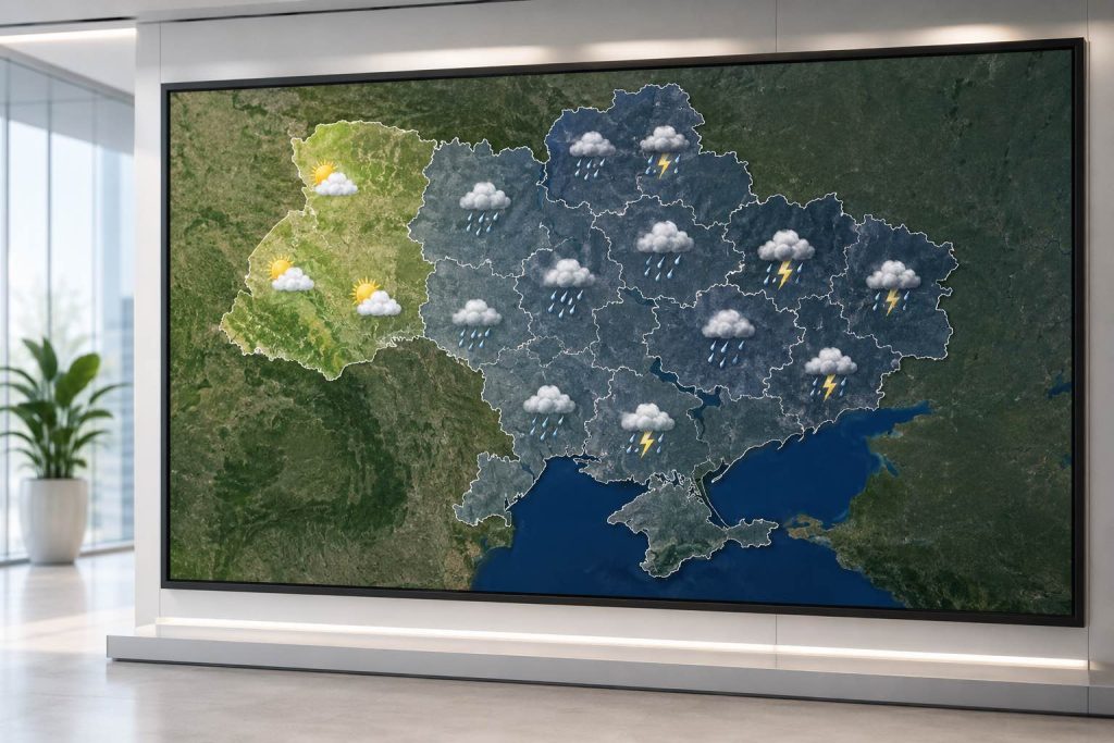 Грози накриють частину України: детальний прогноз погоди на 8–9 серпня