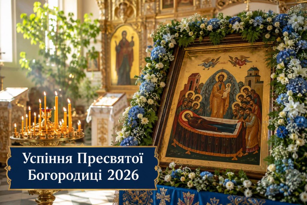 Успіння Пресвятої Богородиці 2026: коли святкують в Україні та що не можна робити