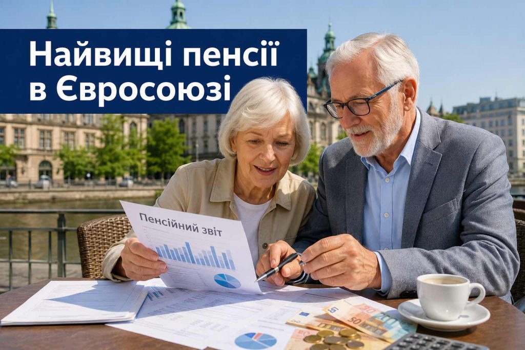 Найвищі пенсії в Європі: де українцям вигідніше працювати на стаж