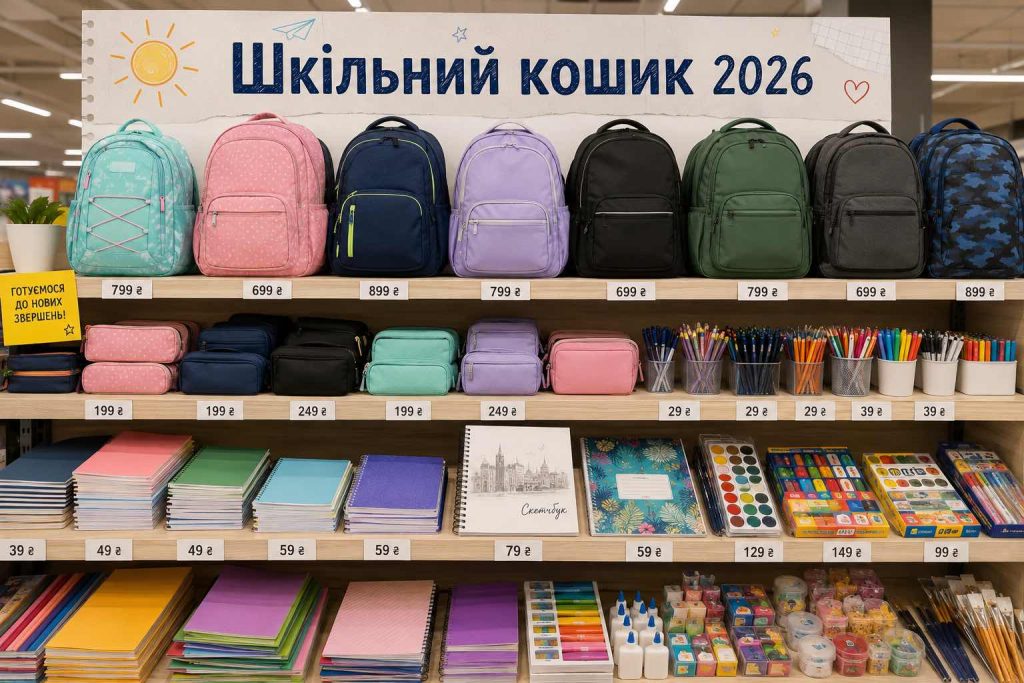 Скільки коштує зібрати дитину до школи у 2026 році: порівнюємо ціни та де знайти великі знижки