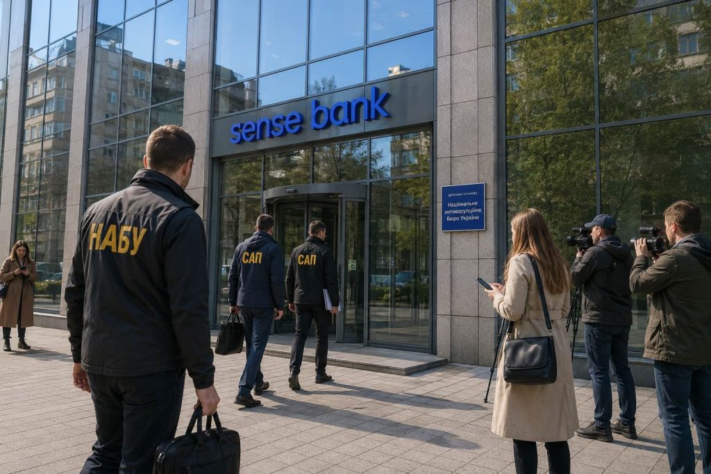 НАБУ прийшло з обшуками до Sense Bank: хто такий Микола Гладишенко і що відомо про справу
