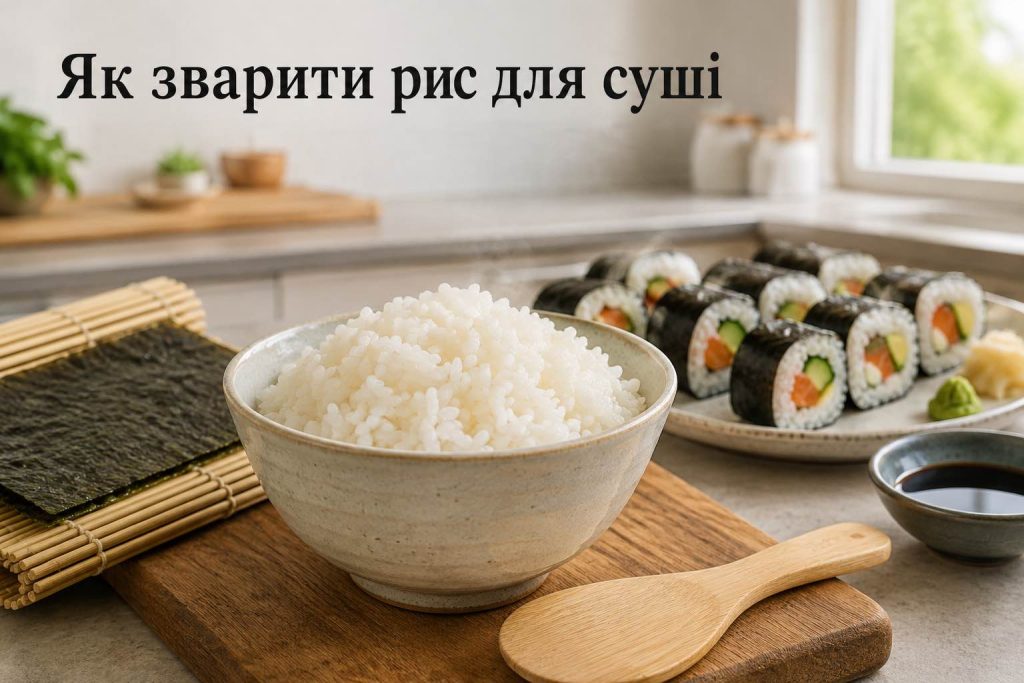 Як варити рис для суші вдома: правильні пропорції та рецепт заправки