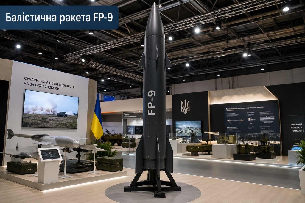 Україна показала ракету FP-9, здатну летіти на 855 км: що відомо про нову балістику та коли зʼявиться на озброєнні