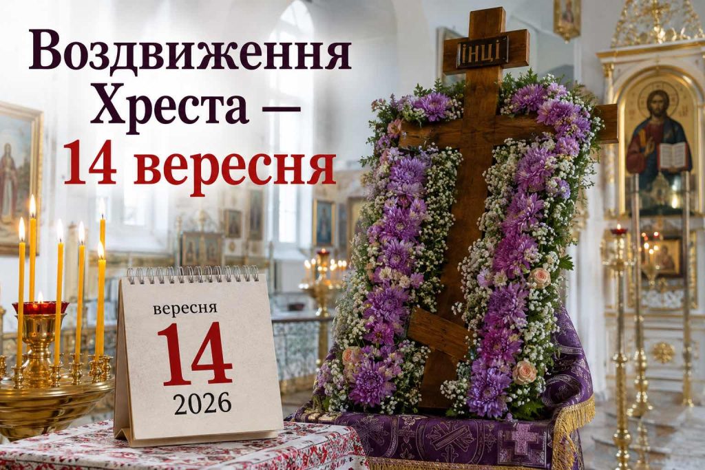 Що святкують православні у вересні 2026: календар ПЦУ та головні дати