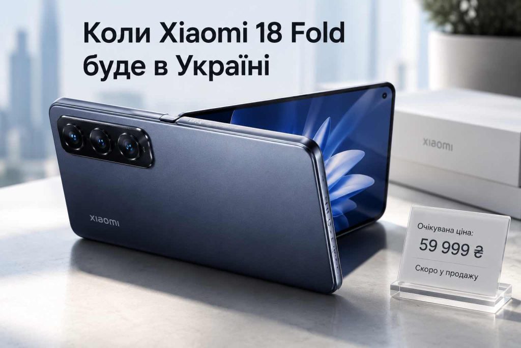 Xiaomi 18 Fold кидає виклик iPhone Ultra: що відомо про новий складаний флагман та коли він зʼявиться в Україні