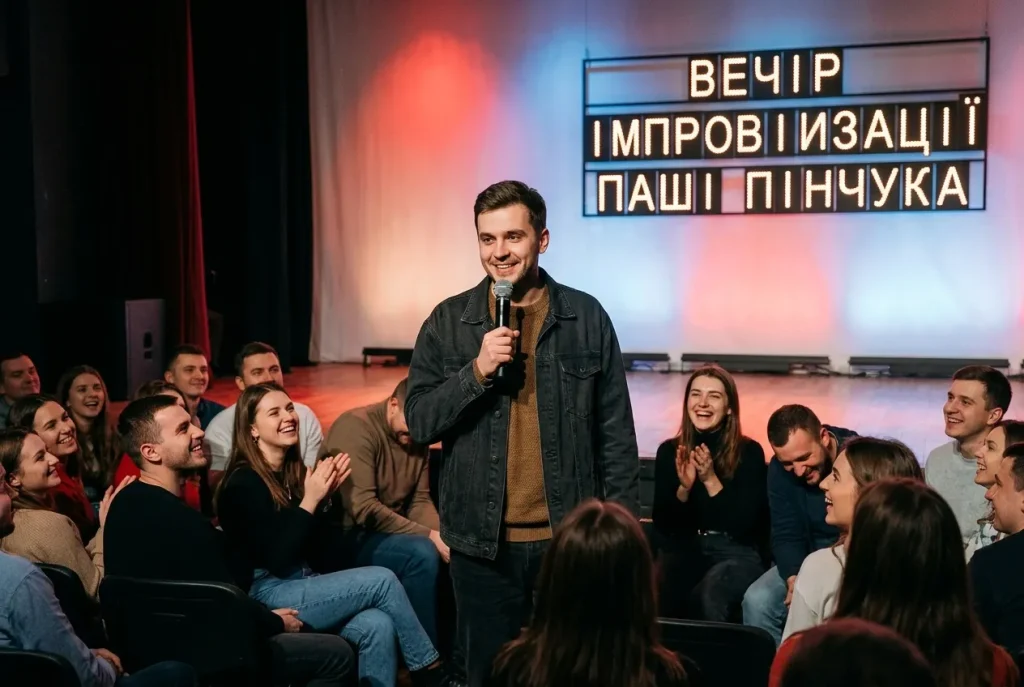 Вечір імпровізації Паші Пінчука в Одесі: дата, програма та ціни на квитки