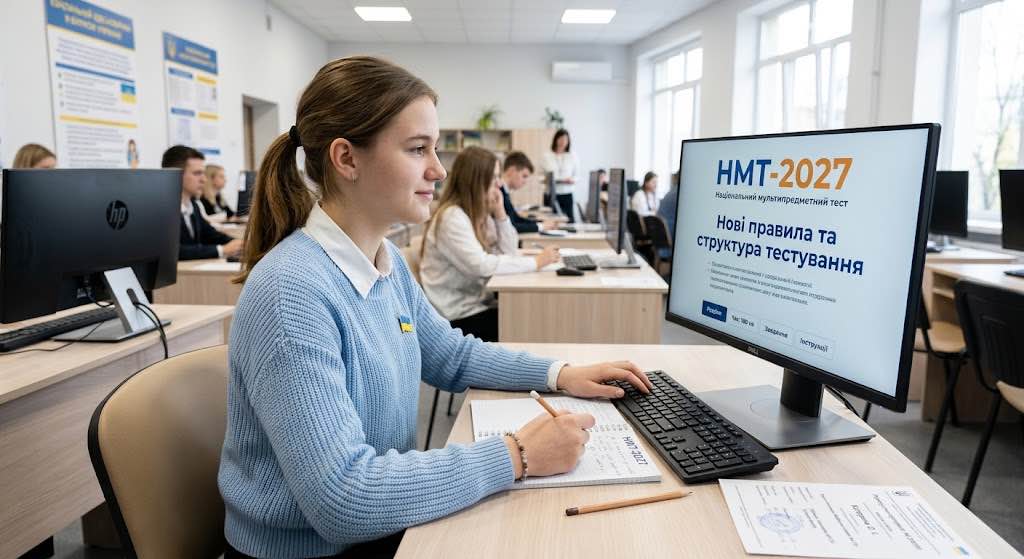 НМТ-2027 можуть змінити: перездача, два дні тестування та нові правила для вступників НМТ-2027 можуть змінити: перездача, два дні тестування та нові правила для вступників