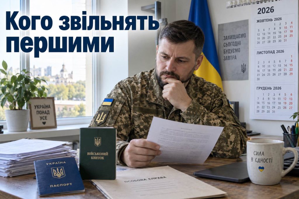 Демобілізація в Україні 2026: кого звільнять першими та коли почнеться