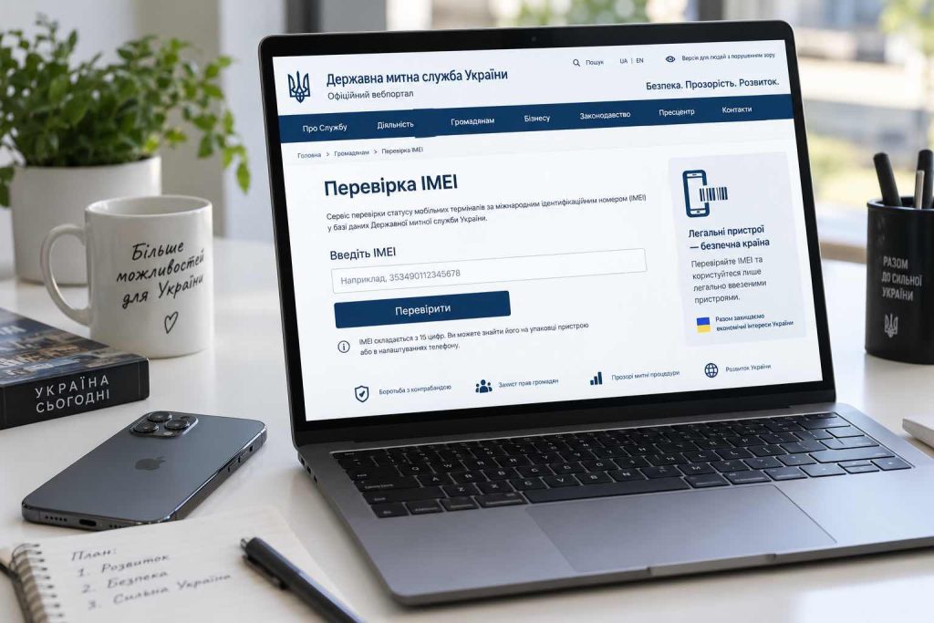 Чи офіційно ввезений ваш телефон в Україну: як перевірити IMEI онлайн