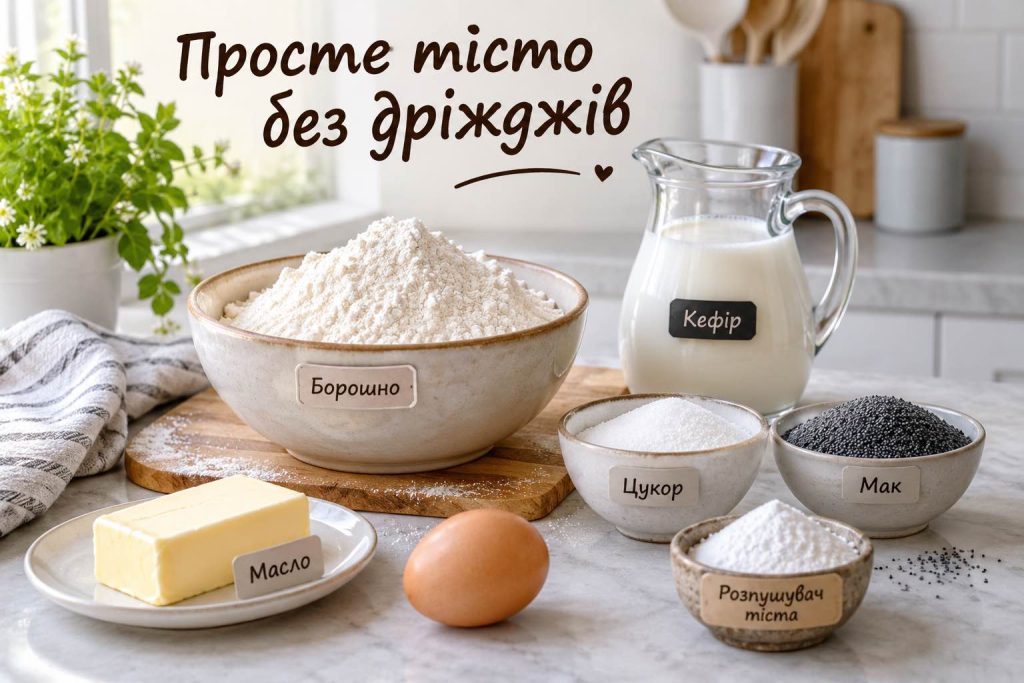 Як приготувати макові булочки без дріжджів: простий покроковий рецепт