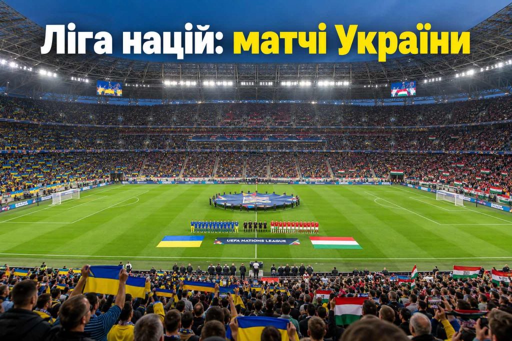 Україна стартує в Лізі націй: коли матчі, з ким граємо, прогноз букмекерів і де дивитися