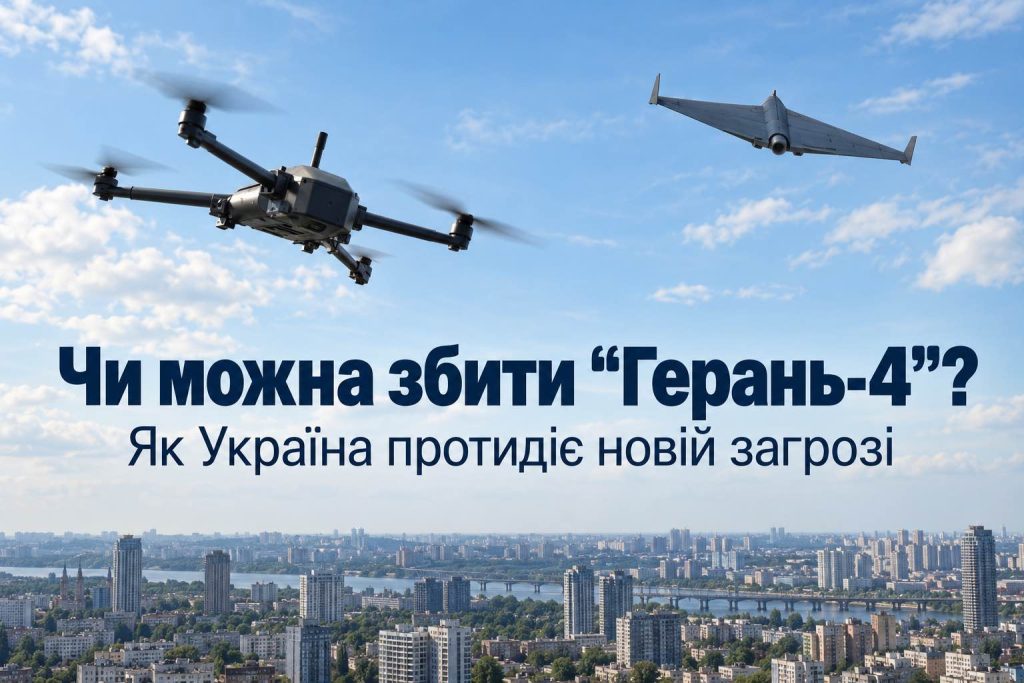Нова «Герань-4» проти мостів і ЛЕП: що таке КРСН і чому дрон став небезпечнішим