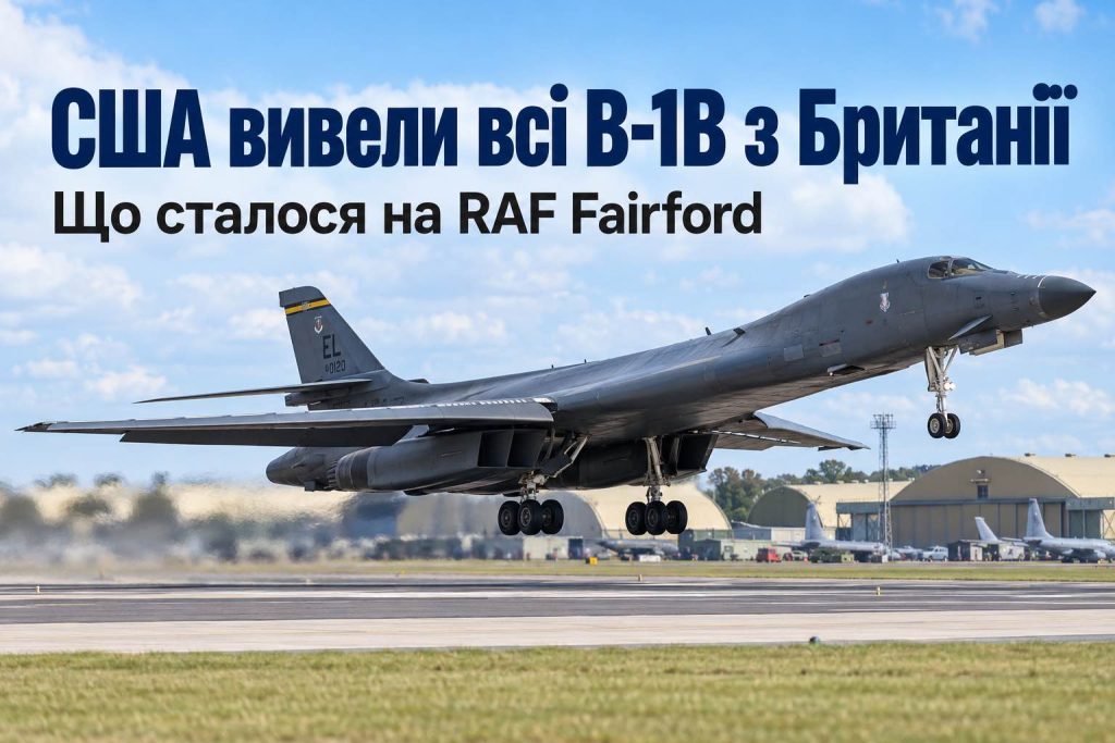 США раптово вивели бомбардувальники з Британії після загрози теракту: що відомо